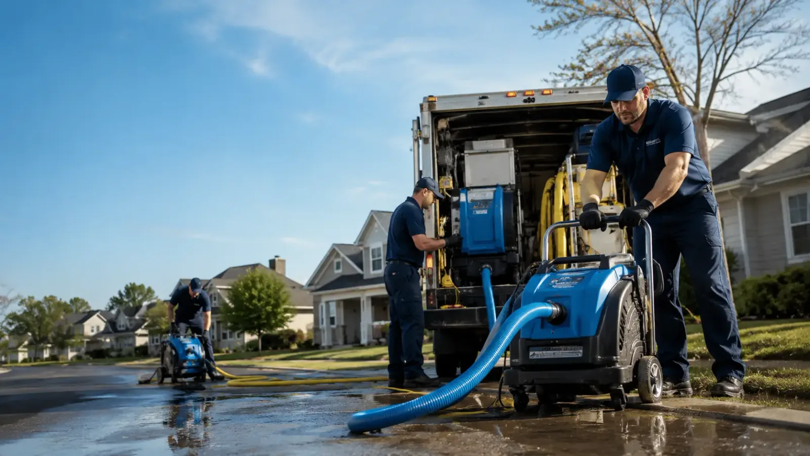 Flood Damage Cleanup in Newtonsville, OH